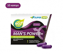 Средство возбуждающее Man's Power plus (Родиола розовая, спирулина, кора йохимбе, L-аргинин) — 1 капсула