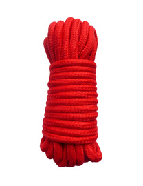 Веревка для бондажа красная (длина — 10,0 м)