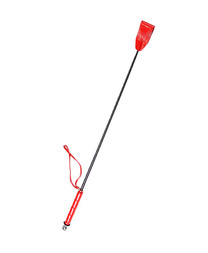Стек красный с деревянной ручкой (общая длина — 70,0 см)